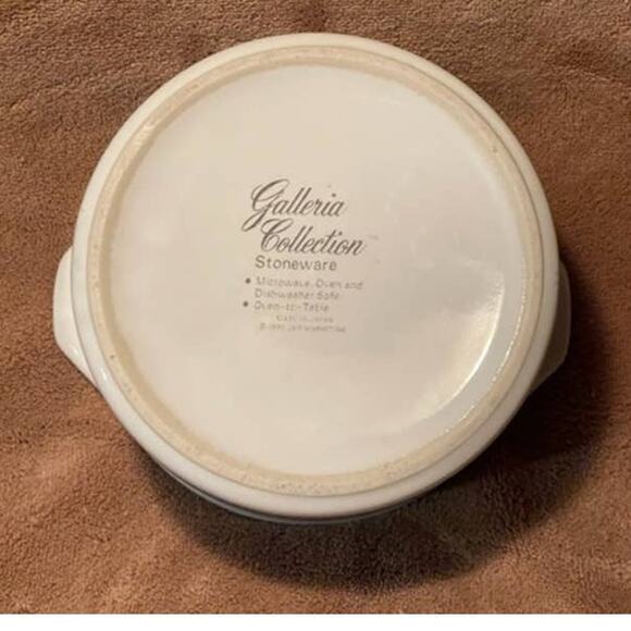 Vintage Japanese Galleria Collection Stoneware Ramekin Crock w/Lid - Picture 4 of 7